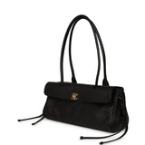 Chanel Small "Urban Essential" East West Shopping Tote Black Caviar Gold Hardware - Thumbnail View 5