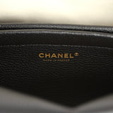 Chanel Small "Urban Essential" East West Shopping Tote Black Caviar Gold Hardware - Thumbnail View 10