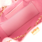 Chanel Mini 25 Hobo Bag Pink Caviar Antique Gold Hardware - Thumbnail View 8