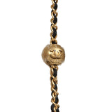 Chanel Small Pearl Crush Vanity Case Black Lambskin Brushed Gold Hardware - Thumbnail View 8