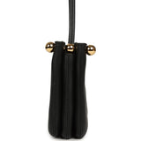 Chanel "Chic Studs" Clutch Bag Black Lambskin Gold Hardware - Thumbnail View 3