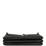 Chanel "Chic Studs" Clutch Bag Black Lambskin Gold Hardware - Thumbnail View 7