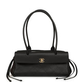 Chanel Small "Urban Essential" East West Shopping Tote Black Caviar Gold Hardware - Thumbnail View 1