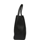 Chanel Large Cerf Shopping Bag Black Calfskin Gold Hardware - Thumbnail View 3