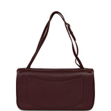 Chanel Maxi "Souplissimo" Small Flap Bag Burgundy Grained Calfskin Gold Hardware - Thumbnail View 4