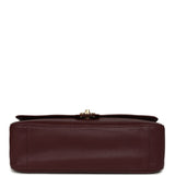 Chanel Maxi "Souplissimo" Small Flap Bag Burgundy Grained Calfskin Gold Hardware - Thumbnail View 6