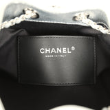 Chanel Mini 25 Hobo Bag Metallic Silver Caviar Silver Hardware - Thumbnail View 9