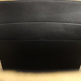 Chanel Maxi Coco Beach Large Shopping Bag Khaki, White, Brown Raffia and Black Calfskin - Thumbnail View 8