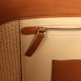 Chanel Coco Beach Maxi Shopping Tote Light Beige Raffia and Calfskin Gold Hardware - Thumbnail View 10