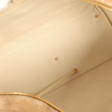 Chanel Maxi "Perfect Bowling" Bag Dark Beige Suede Gold Hardware - Thumbnail View 8