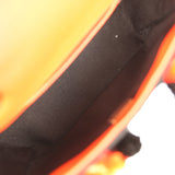 Chanel Small Coco Beach Stripe Flap Bag Orange, White and Black Raffia Gold Hardware - Thumbnail View 8