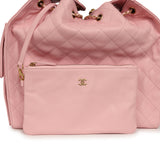 Chanel Medium 25 Hobo Bag Light Pink Caviar Antique Gold Hardware - Thumbnail View 8