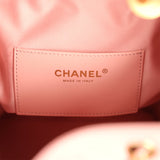 Chanel Medium 25 Hobo Bag Light Pink Caviar Antique Gold Hardware - Thumbnail View 10