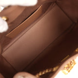 Chanel Mini 25 Hobo Bag Brown Caviar Antique Gold Hardware - Thumbnail View 8