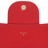Chanel XXL CC Clutch Red Shiny Crumpled Calfskin Gold Hardware - Thumbnail View 7
