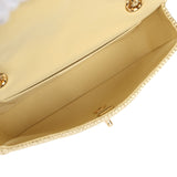 Chanel Small Coco Beach Small Flap Bag Light Gold Braided Raffia Gold Hardware - Thumbnail View 8