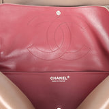 Chanel Maxi "Souplissimo" Small Flap Bag Light Brown Caviar Silver Hardware - Thumbnail View 9