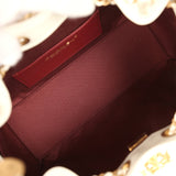 Chanel Mini 25 Hobo Bag White Caviar Antique Gold Hardware - Thumbnail View 8