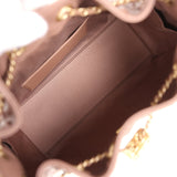 Chanel Mini 25 Hobo Bag Brown Caviar Antique Gold Hardware - Thumbnail View 8