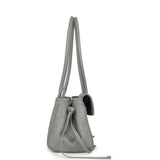 Chanel Small "Urban Essential" East West Shopping Tote Light Grey Caviar Gold Hardware - Thumbnail View 3