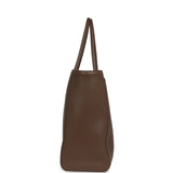 Chanel Large Cerf Shopping Bag Brown Calfskin Gold Hardware - Thumbnail View 3