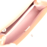 Chanel Micro Coco Top Handle Flap Iridescent Pink Shiny Caviar Mixed Metal Hardware - Thumbnail View 9