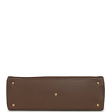 Chanel Large Cerf Shopping Bag Brown Calfskin Gold Hardware - Thumbnail View 6