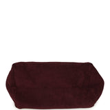 Chanel Coco Beach CC Beach Tote Bag & Towel Set Burgundy Terry Silver Hardware - Thumbnail View 6