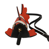 Chanel Coco Beach Mini Clownfish Bag Charm Orange, White, Black Lambskin Gold Hardware - Thumbnail View 4