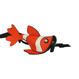 Chanel Coco Beach Mini Clownfish Bag Charm Orange, White, Black Lambskin Gold Hardware - Thumbnail View 5