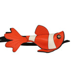 Chanel Coco Beach Mini Clownfish Bag Charm Orange, White, Black Lambskin Gold Hardware - Thumbnail View 6