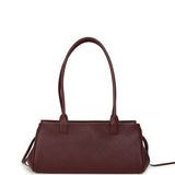 Chanel Small "Urban Essential" East West Shopping Tote Dark Burgundy Caviar Gold Hardware - Thumbnail View 4