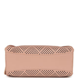 Chanel Mini 25 Hobo Bag Light Pink Perforated Calfskin Antique Gold Hardware - Thumbnail View 6