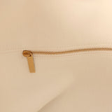 Chanel Maxi Coco Beach Cambon Hobo Bag White Denim and Black Calfskin Brushed Gold Hardware - Thumbnail View 10