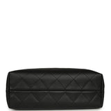 Chanel Small Coco Hobo Bag Black Calfskin Antique Gold Hardware - Thumbnail View 6