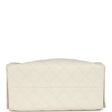 Chanel Small 25 Hobo Bag White Caviar Antique Gold Hardware - Thumbnail View 6