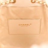 Chanel Small 25 Hobo Bag White Caviar Antique Gold Hardware - Thumbnail View 9