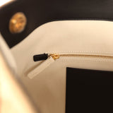 Chanel Large "Eyes on You" CC Shopping Bag Dark Beige Suede Gold Hardware - Thumbnail View 9