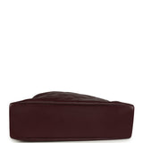 Chanel Maxi Hobo Shoulder Bag Dark Burgundy Lambskin Light Gold Hardware - Thumbnail View 6