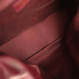 Chanel Maxi Hobo Shoulder Bag Dark Burgundy Lambskin Light Gold Hardware - Thumbnail View 7