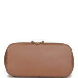 Chanel Daily Trendy Shopping Bag Brown Calfskin Gold Hardware - Thumbnail View 7