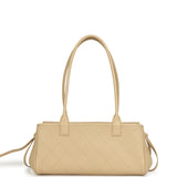 Chanel Small "Urban Essential" East West Shopping Tote Light Beige Caviar Gold Hardware - Thumbnail View 4