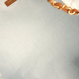 Chanel Maxi Coco Beach Cambon Hobo Bag Blue Denim and Brown Calfskin Brushed Gold Hardware - Thumbnail View 8