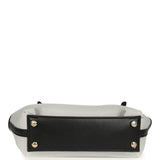 Chanel Small Coco Beach Shopping Bag Transparent Mesh and Black Calfskin Light Gold Hardware - Thumbnail View 6