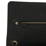 Chanel Maxi "Souplissimo" Large Flap Bag Black Grained Calfskin Gold Hardware - Thumbnail View 8
