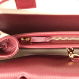 Chanel Small "Urban Essential" East West Shopping Tote Dark Burgundy Caviar Gold Hardware - Thumbnail View 8