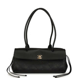 Chanel Small "Urban Essential" East West Shopping Tote Black Caviar Gold Hardware - Thumbnail View 1