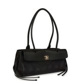 Chanel Small "Urban Essential" East West Shopping Tote Black Caviar Gold Hardware - Thumbnail View 2