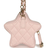 Chanel Star Charm Light Pink Lambskin Gold Hardware - Thumbnail View 4
