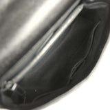 Pre-owned Chanel Medium Coco Top Handle Flap Bag So Black Shiny Caviar Black Hardware - Thumbnail View 8